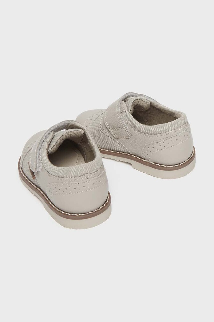 Mayoral scarpe basse in pelle bambini beige 41575.76B.Baby