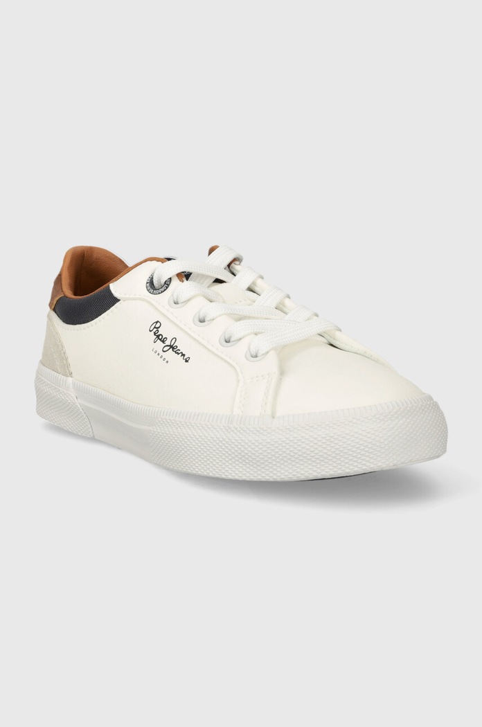 Pepe Jeans Dětské sneakers boty Pepe Jeans KENTON COURT B PBS30569 bílá SS24