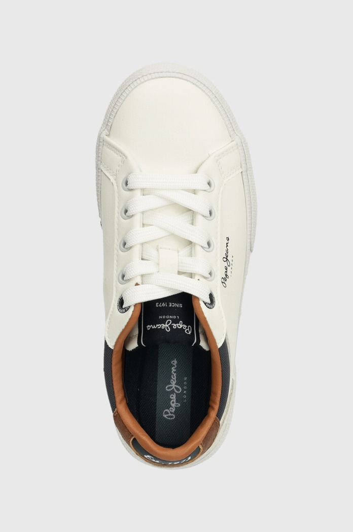 Dětské sneakers boty Pepe Jeans KENTON COURT B Pepe Jeans PBS30569 bílá