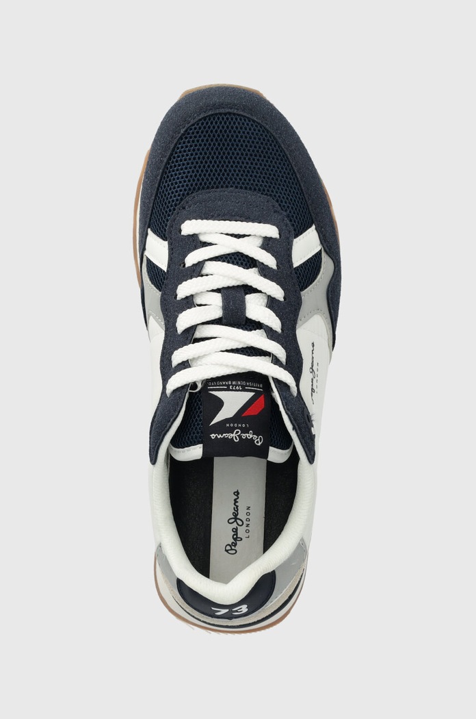 Sneakers BRIT YOUNG B Pepe Jeans PBS40003 albastru