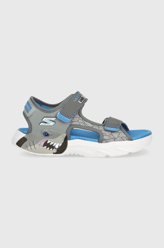 Skechers sandale copii CREATURE-SPLASH 400614L gri SS26
