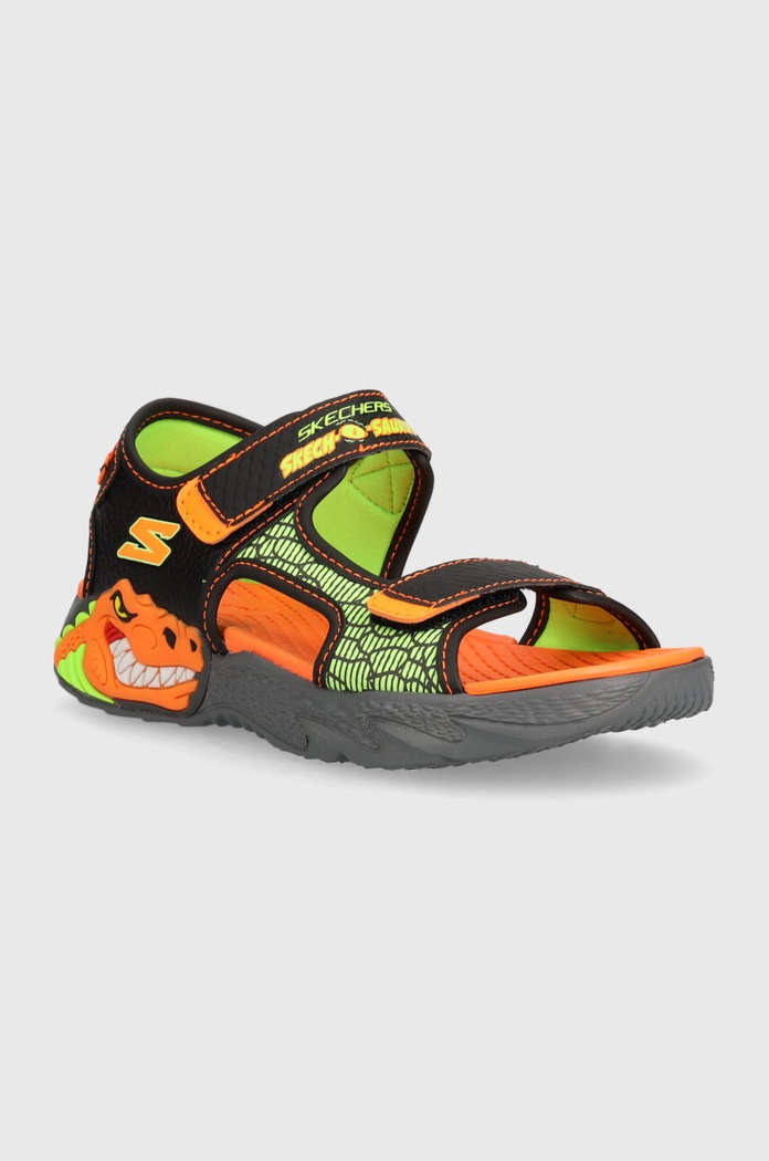 Skechers sandały dziecięce CREATURE-SPLASH czarny 400614L