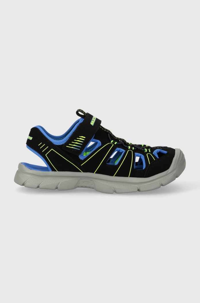 Skechers sandały dziecięce RELIX VALDER 406520L czarny SS24