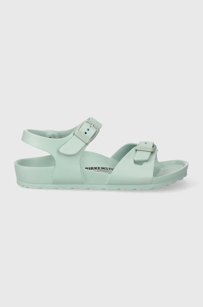 Detské sandále Birkenstock Rio EVA Kids Planet friendly tyrkysová 1027411.