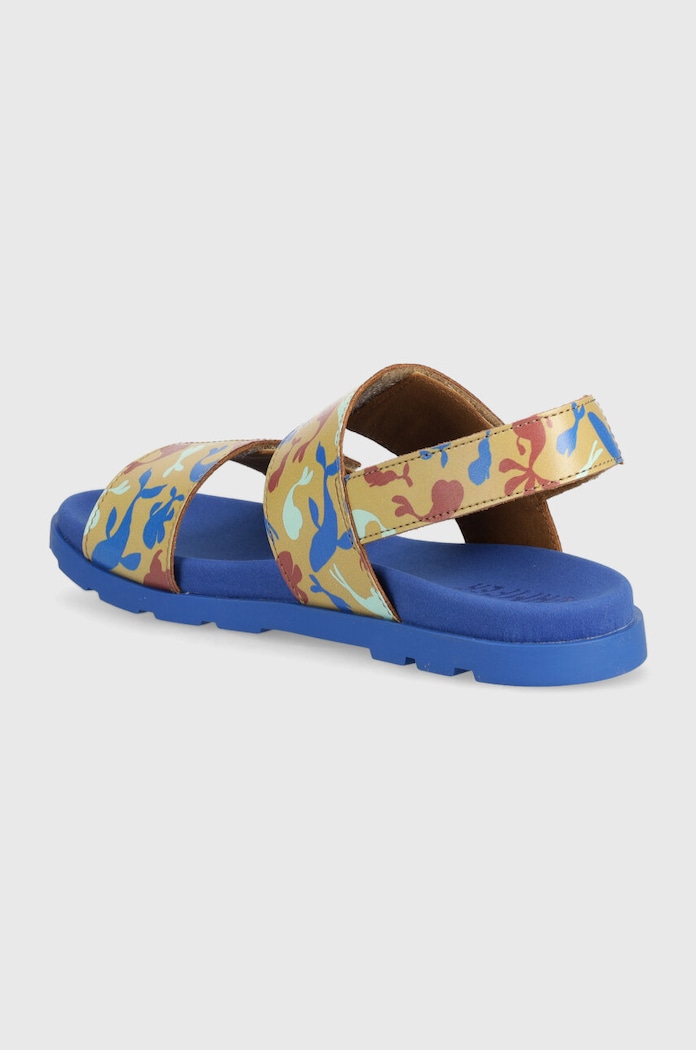 Chłopiec Camper sandały skórzane dziecięce K800598.B.35.38 niebieski