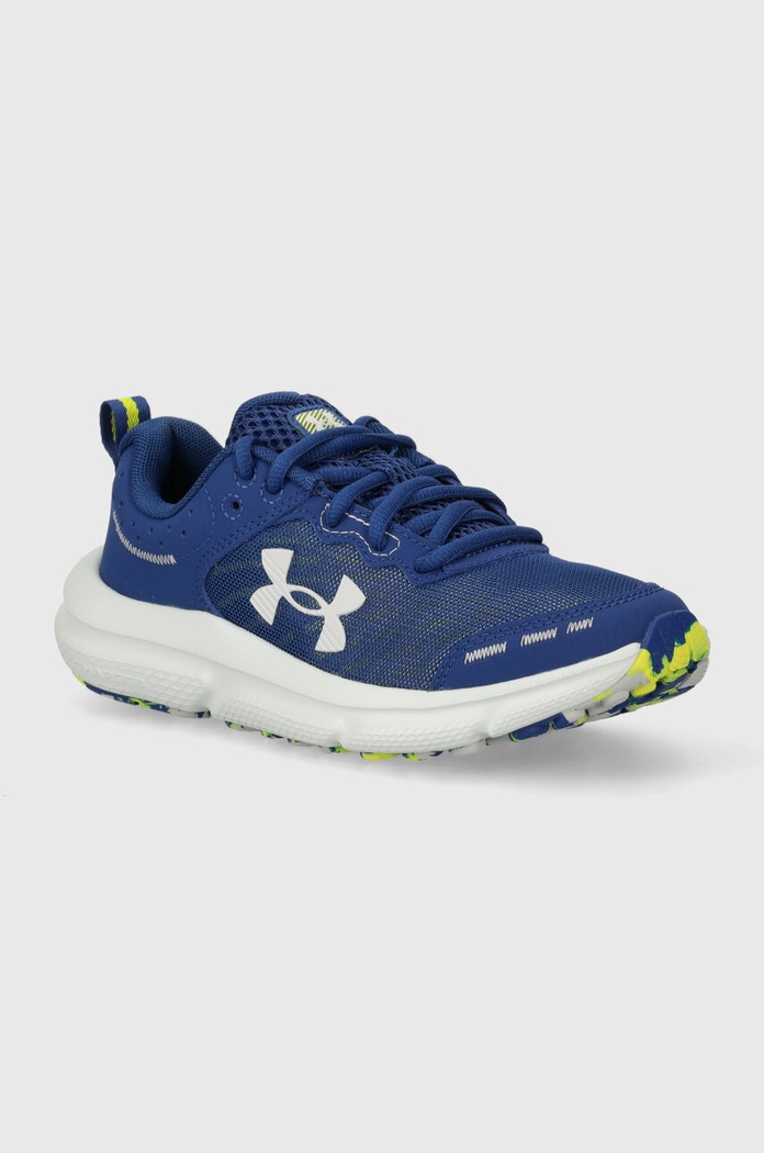Under Armour gyerek sportcipő BGS Assert 10 velúr bőr kék 3026182