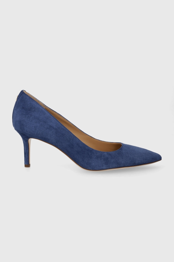 Lauren Ralph Lauren Szpilki zamszowe Lanette niebieski 802709652017.400
