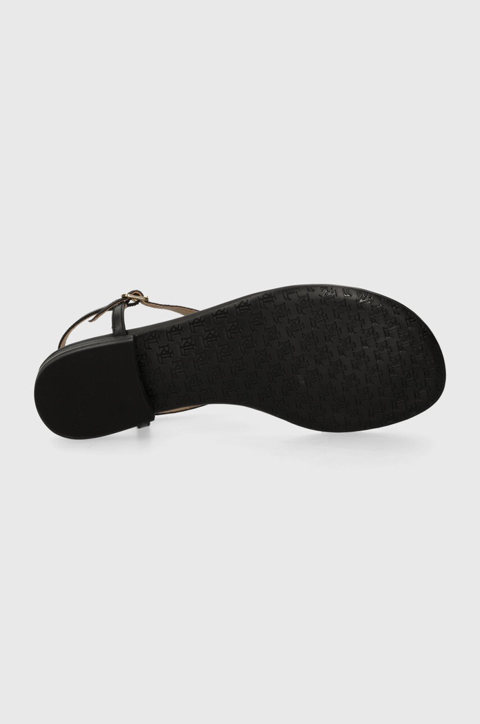 Lauren Ralph Lauren sandały skórzane Ellington 802940593001.001 czarny