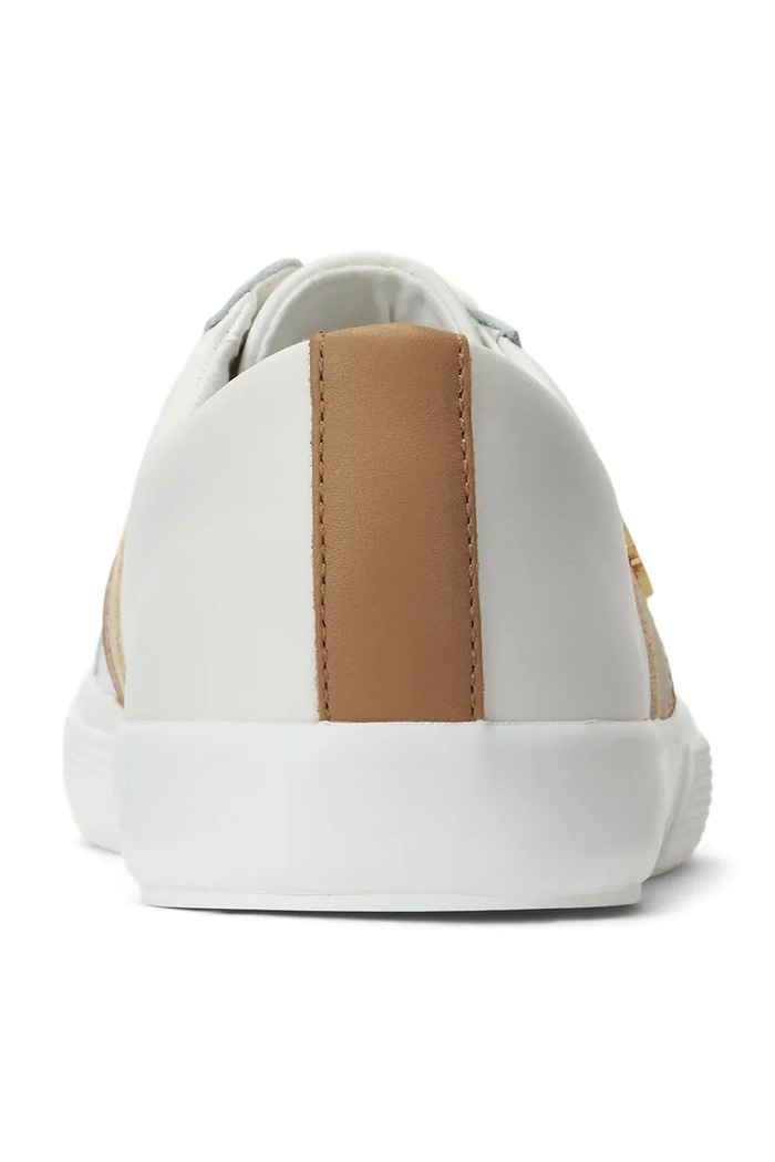 Lauren Ralph Lauren tenisówki skórzane Janson II biały 802925365001.100