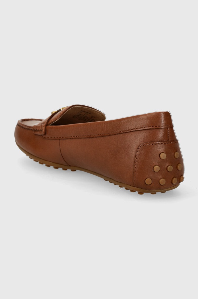 Boty Kožené mokasíny Lauren Ralph Lauren Barnsbury 802925635002.270 hnědá
