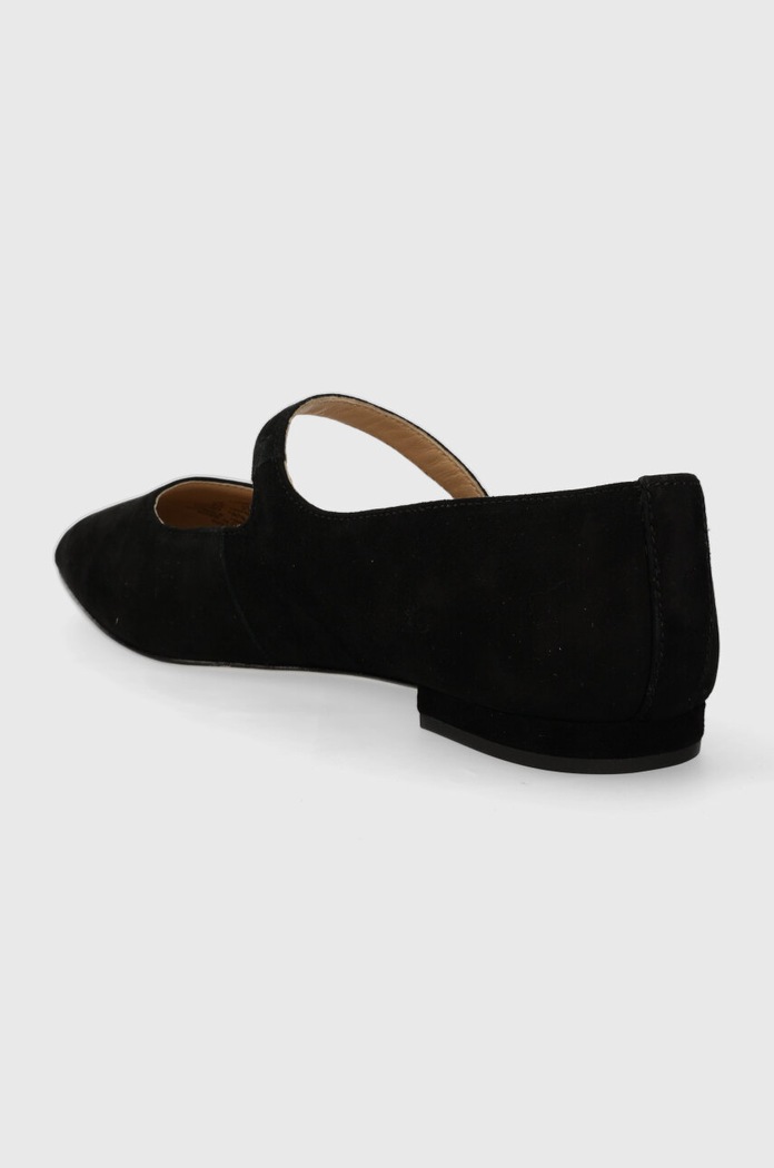 Boty Semišové baleríny Lauren Ralph Lauren Londyn Mj 802922171002.001 černá
