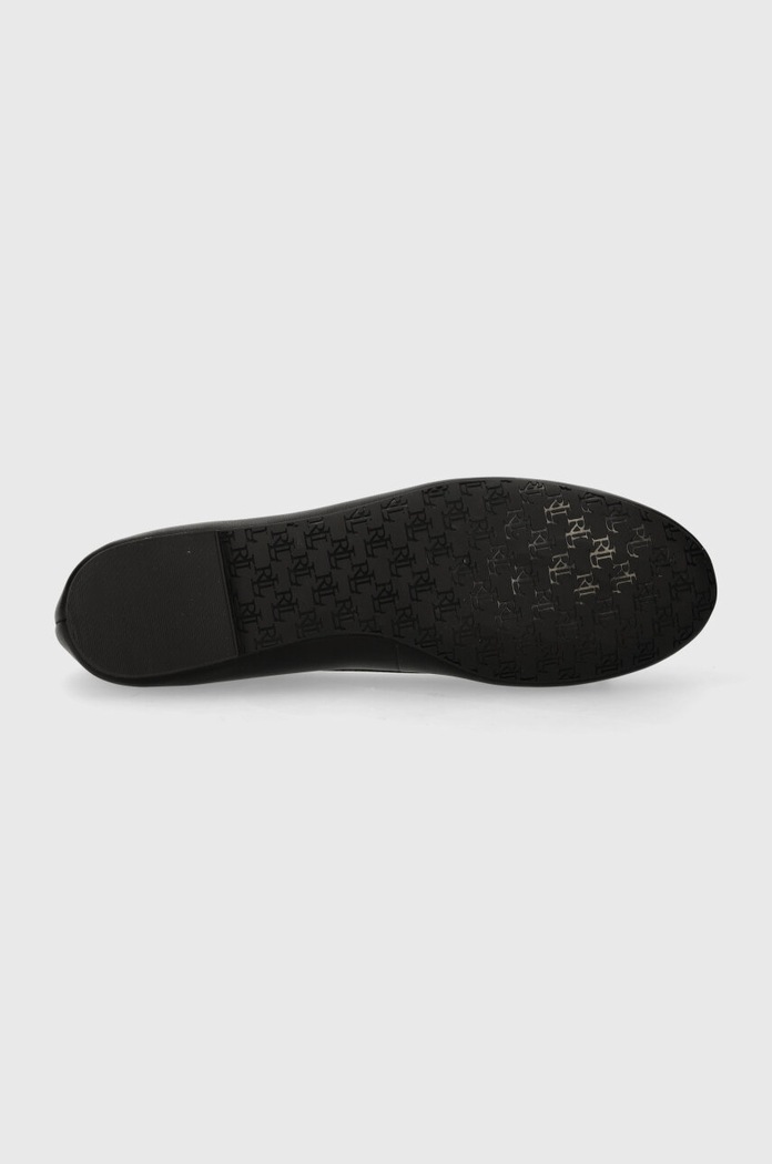 Kožne balerinke Lauren Ralph Lauren Jayna 802940603001.001 crna