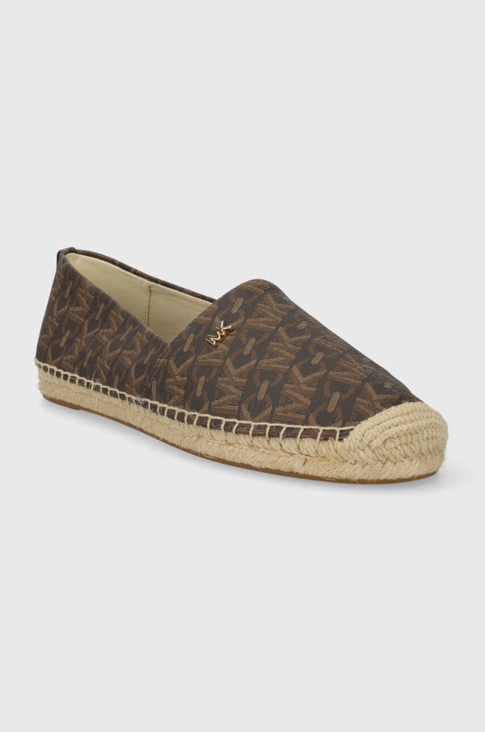Espadrilky MICHAEL Michael Kors Kendrick 40R4KNFP1B.200 hnedá SS24