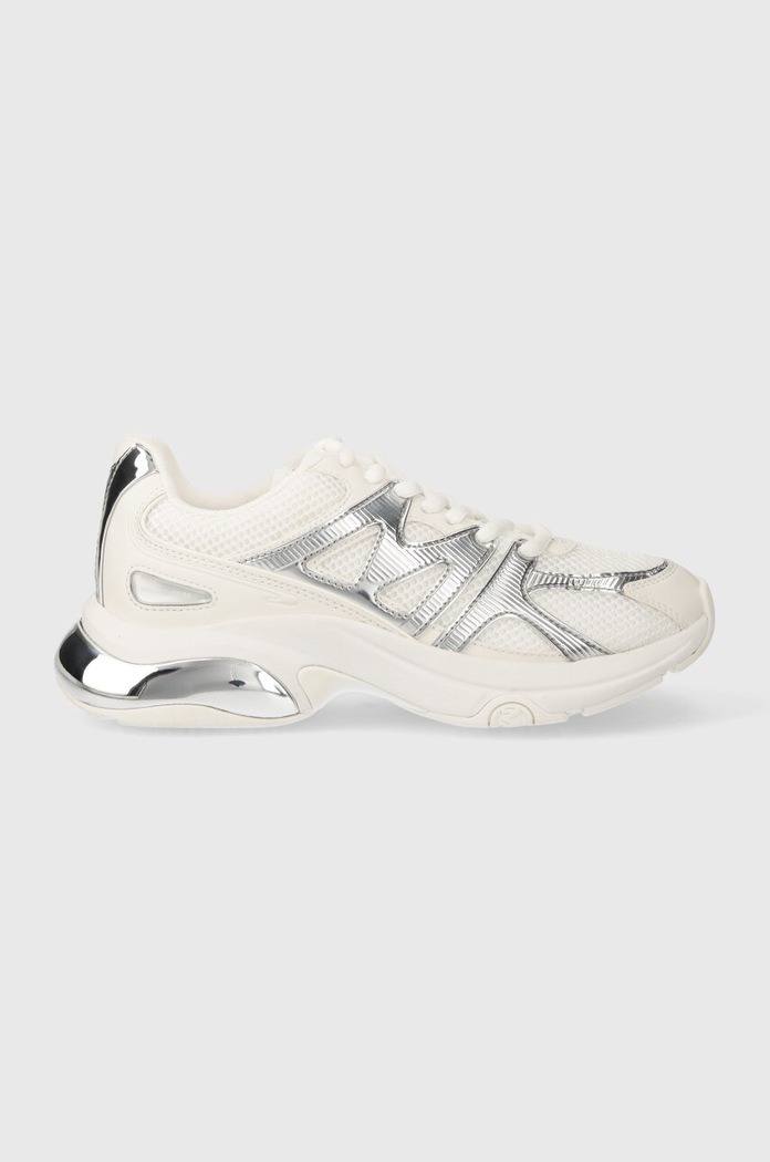 Sneakers MICHAEL Michael Kors KIT TRAINER EXTREME απομίμηση λείου δέρματος λευκό 43H3KIFS4D.898