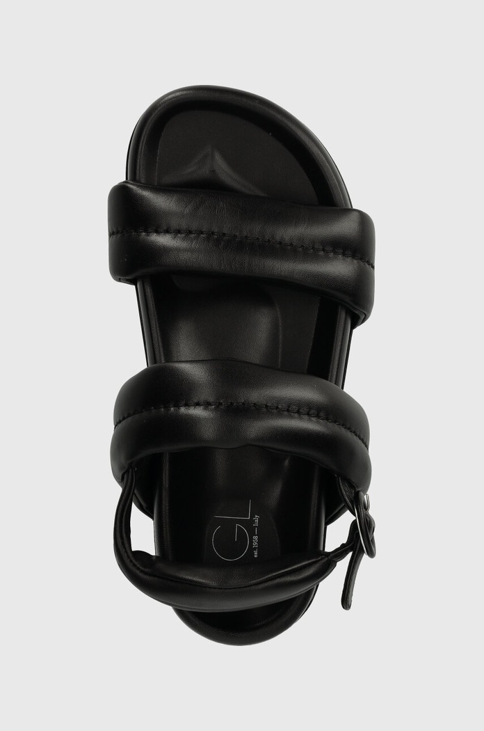 AGL sandale de piele JANE negru D685004PGSOFTY0000