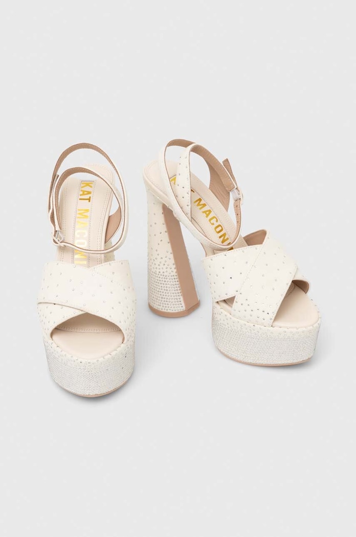 Kat Maconie sandały zamszowe Cady CADY.COCO.CREAM beżowy SS24