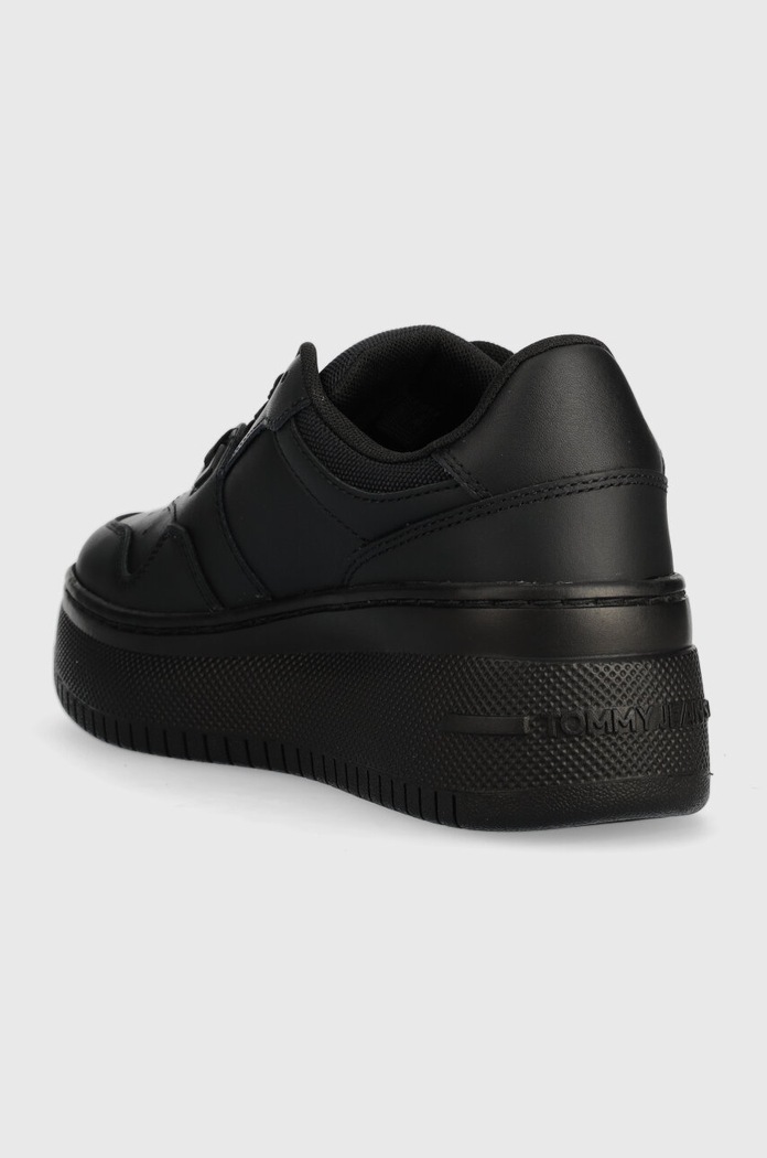 Obuwie Tommy Jeans sneakersy TJW RETRO BASKET FLATFORM ESS EN0EN02506 czarny