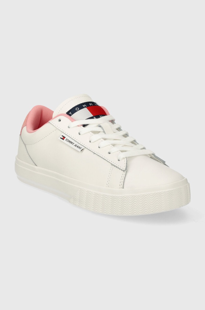 Маратонки Tommy Jeans TJW CUPSOLE SNEAKER ESS EN0EN02508 бял AW24