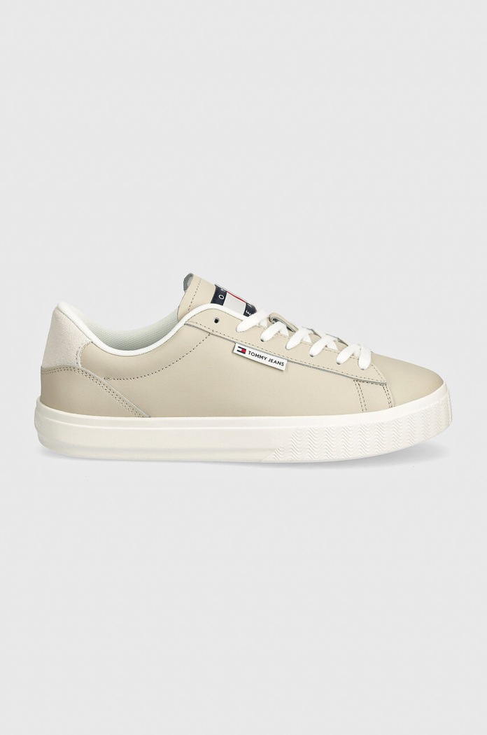 Sneakers Tommy Jeans TJW CUPSOLE SNEAKER ESS EN0EN02508 μπεζ AW24