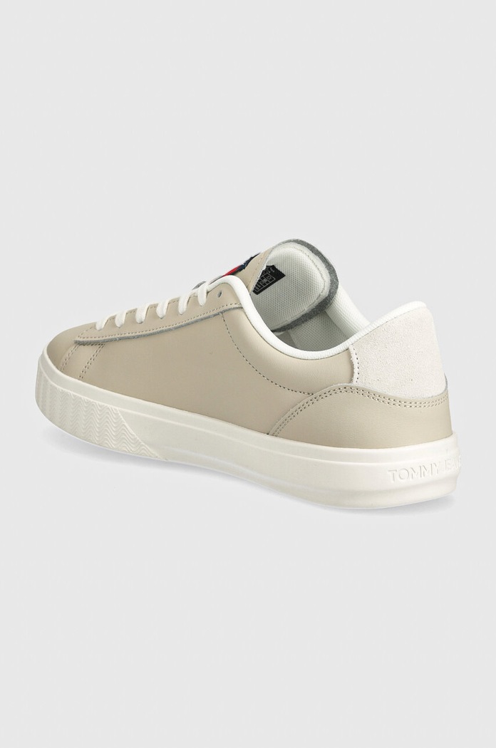 Παπούτσια Sneakers Tommy Jeans TJW CUPSOLE SNEAKER ESS EN0EN02508 μπεζ