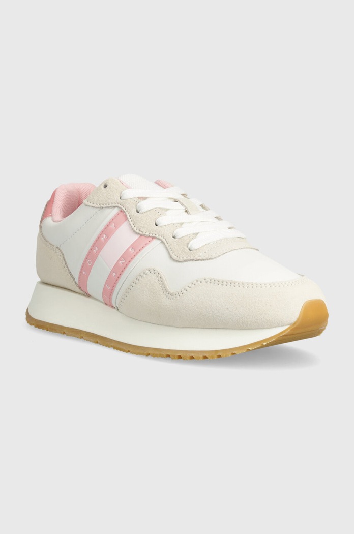 Sneakers Tommy Jeans TJW EVA RUNNER MAT MIX ESS EN0EN02510 μπεζ AW24