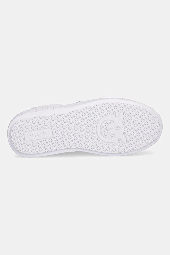 Pinko sneakersy skórzane Yoko SS0003.P014.ZIA biały