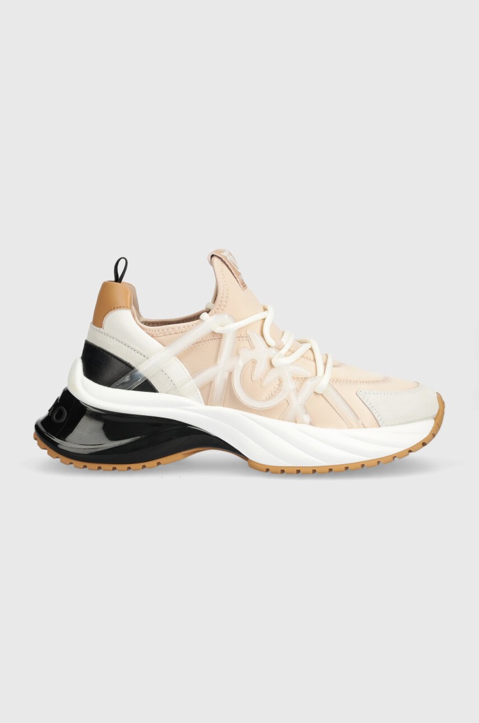 Pinko Sneakersy Ariel beżowy SS0023.T012.J7E