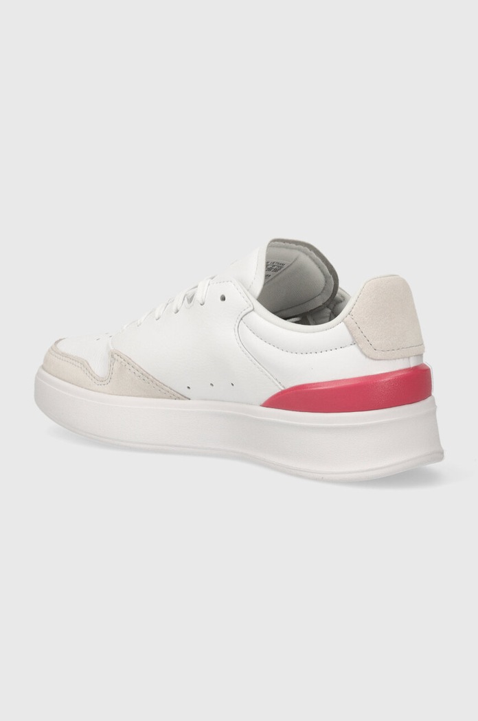 Obuwie adidas sneakersy skórzane KANTANA ID5567 biały