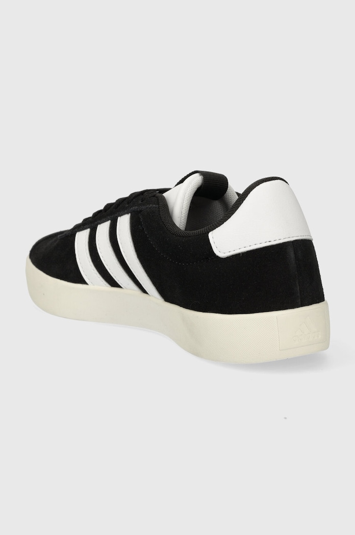 Boty Kožené sneakers boty adidas Vl Court ID6279 černá