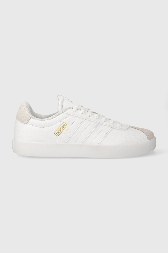 adidas sneakers Vl Court 3.0 imitatie de piele intoarsa alb ID8795