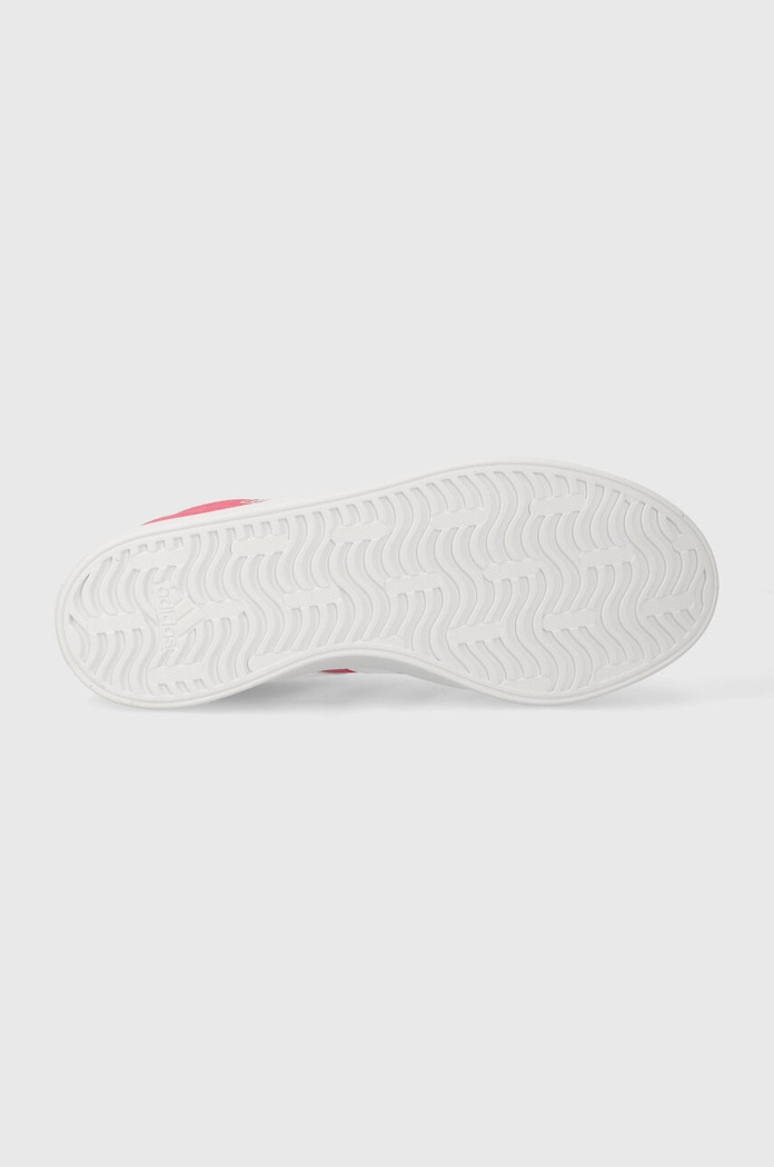 adidas sneakersy zamszowe COURT ID9075 różowy