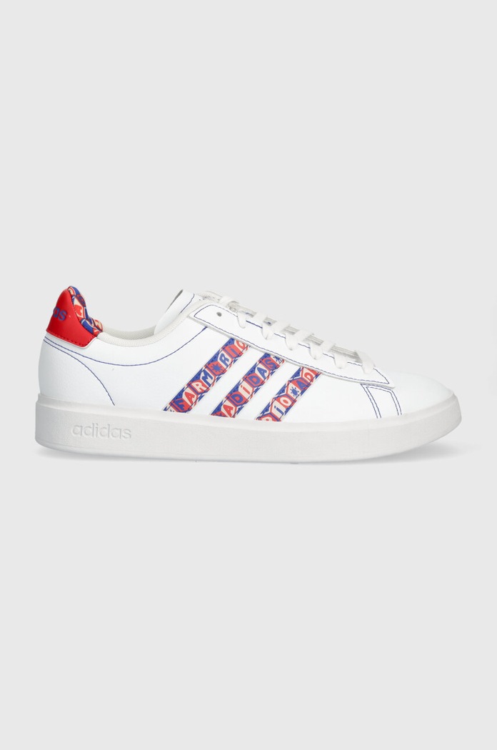 adidas sneakersy GRAND COURT imitacja skóry licowej biały IE8509