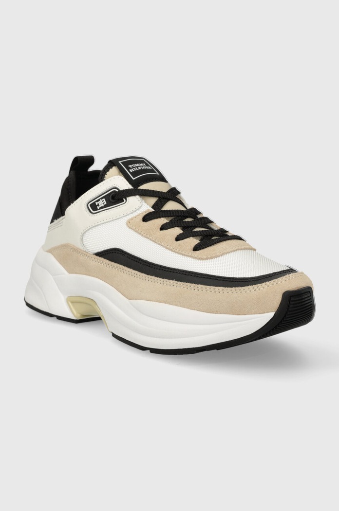 Tommy Hilfiger sneakersy SPORTY LUX RUNNER FW0FW07705 beżowy SS24