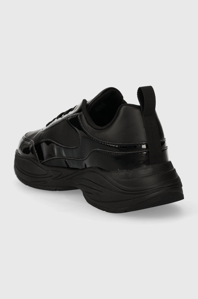 Încălțăminte Tommy Hilfiger sneakers WOMENS CHUNKY RUNNER PATENT FW0FW07867 negru
