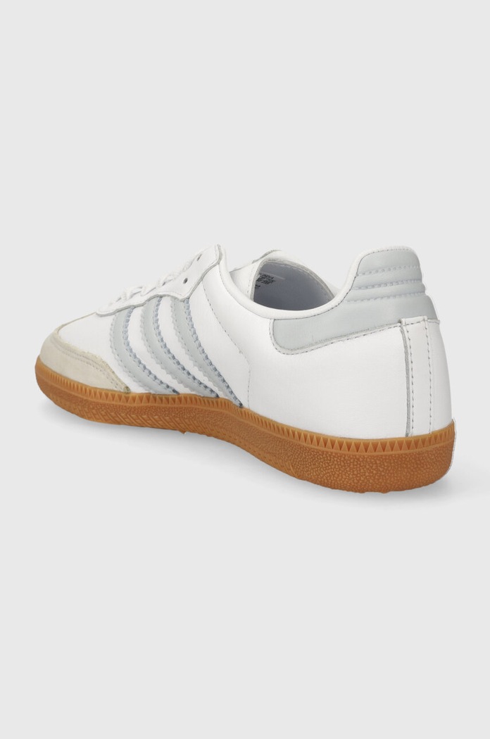 Обувки Кожени маратонки adidas Originals Samba OG IE0877 бял