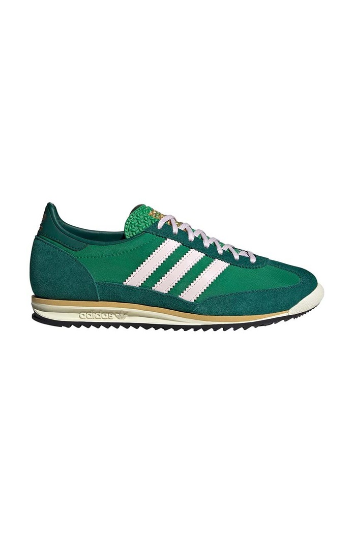 adidas Originals sneakers SL 72 OG pelle scamosciata verde IE3427