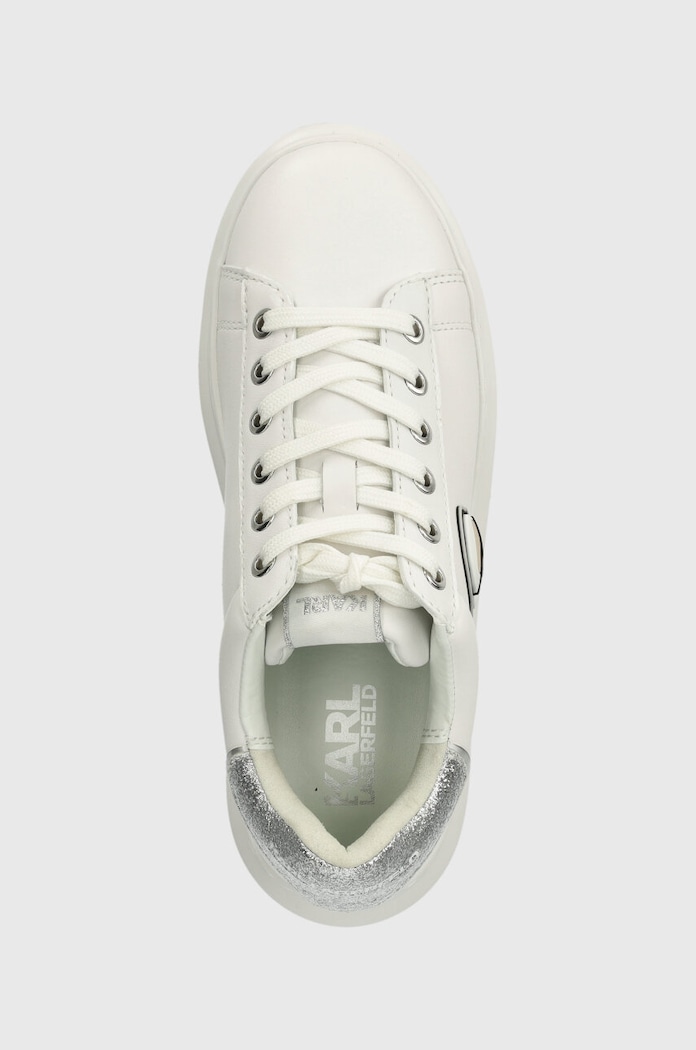 Karl Lagerfeld bőr sportcipő KAPRI fehér KL62530N.01S