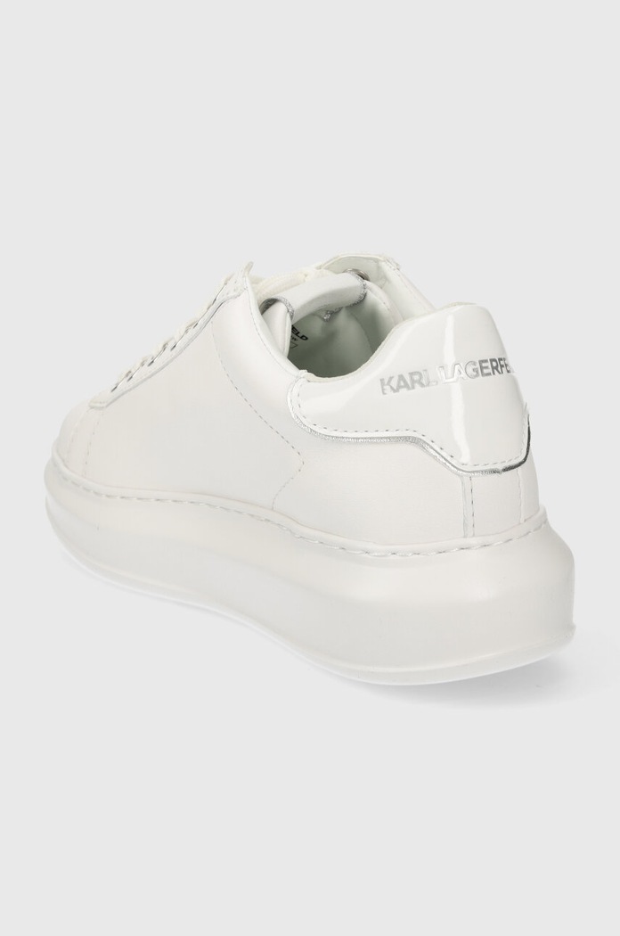 Boty Kožené sneakers boty Karl Lagerfeld KAPRI KL62530N.01W bílá