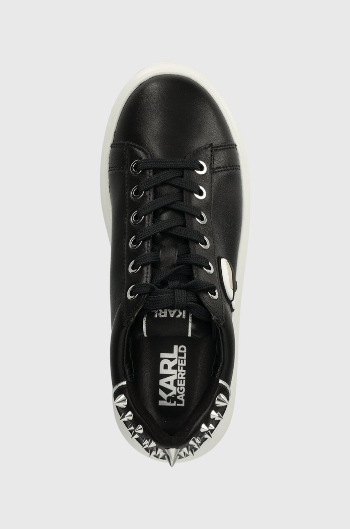 Kožené tenisky Karl Lagerfeld KAPRI černá KL62529N.000