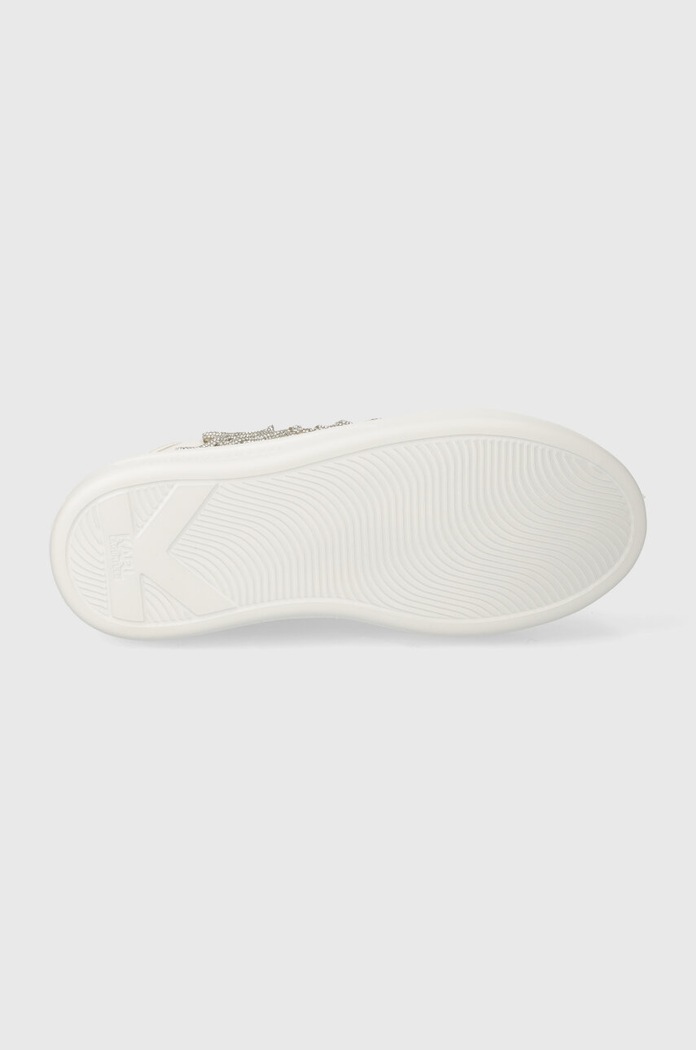 Karl Lagerfeld bőr sportcipő KAPRI KL62510G.01S fehér