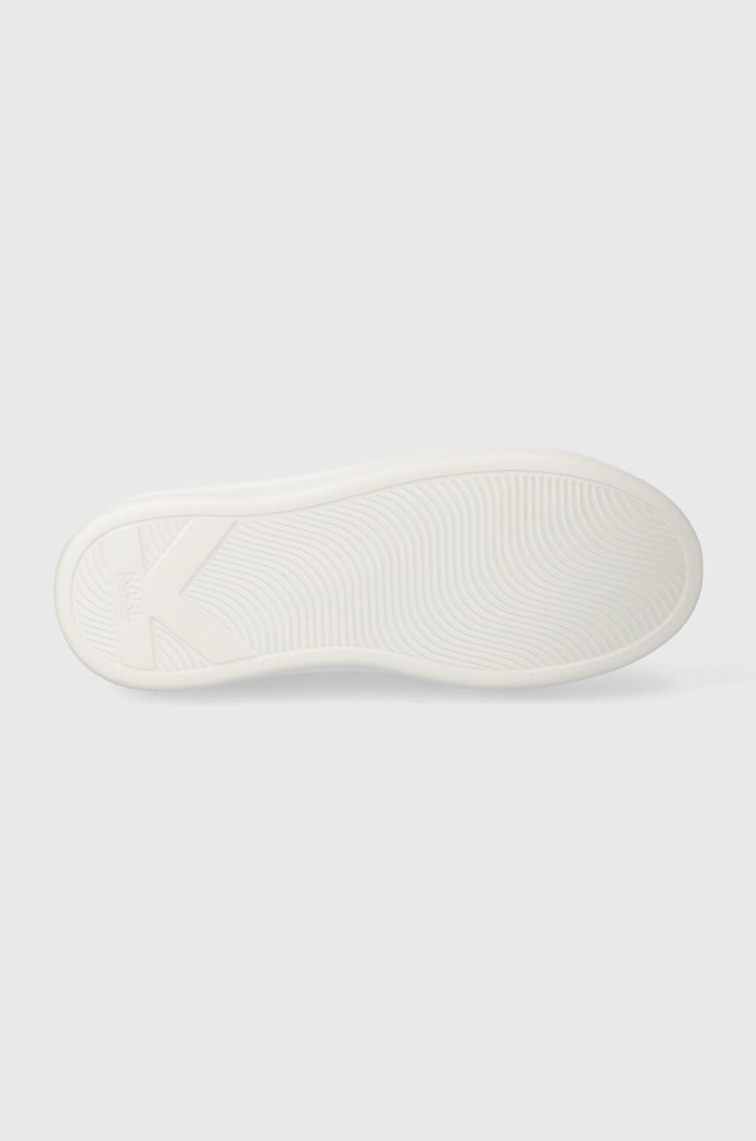 Usnjene superge Karl Lagerfeld KAPRI KL62538.01G bela