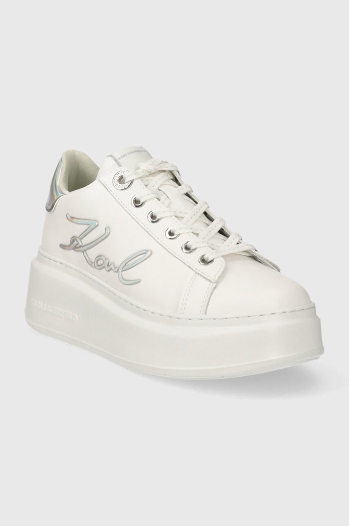 Kožené tenisky Karl Lagerfeld ANAKAPRI KL63510A.01S bílá SS24