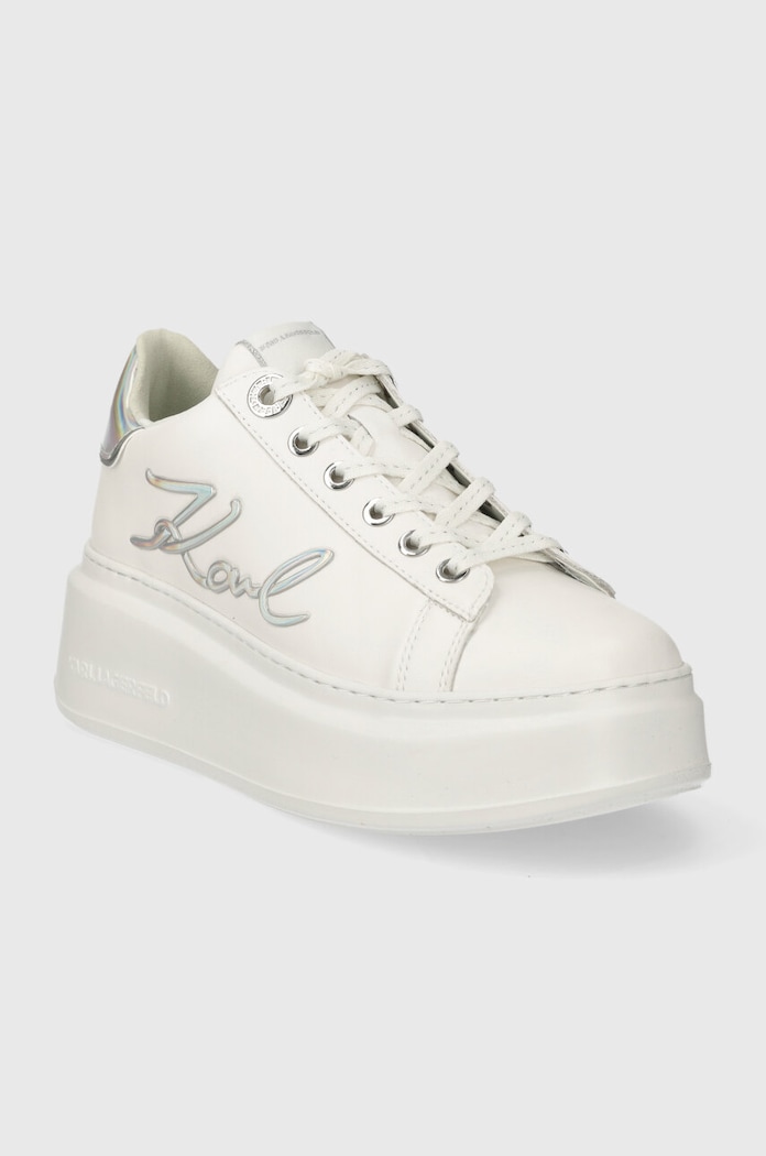 Kožené tenisky Karl Lagerfeld ANAKAPRI KL63510A.01S bílá SS24