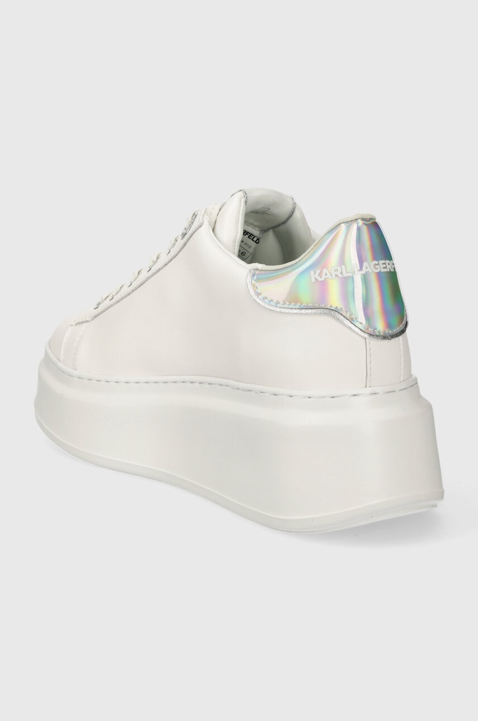 Boty Kožené tenisky Karl Lagerfeld ANAKAPRI KL63510A.01S bílá