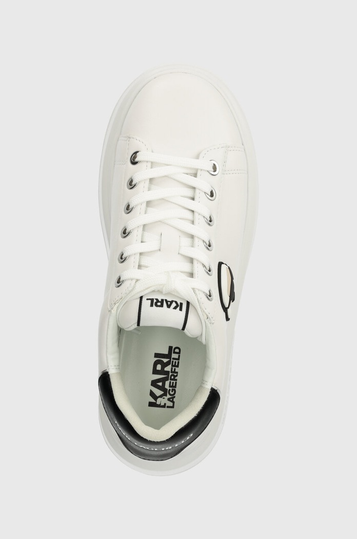 Karl Lagerfeld sneakers in pelle ANAKAPRI bianco KL63530N.011