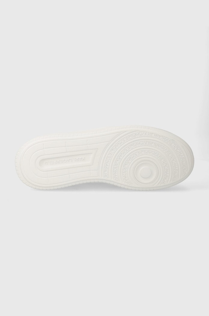 Karl Lagerfeld sneakersy skórzane KREW MAX KL63324.01S biały