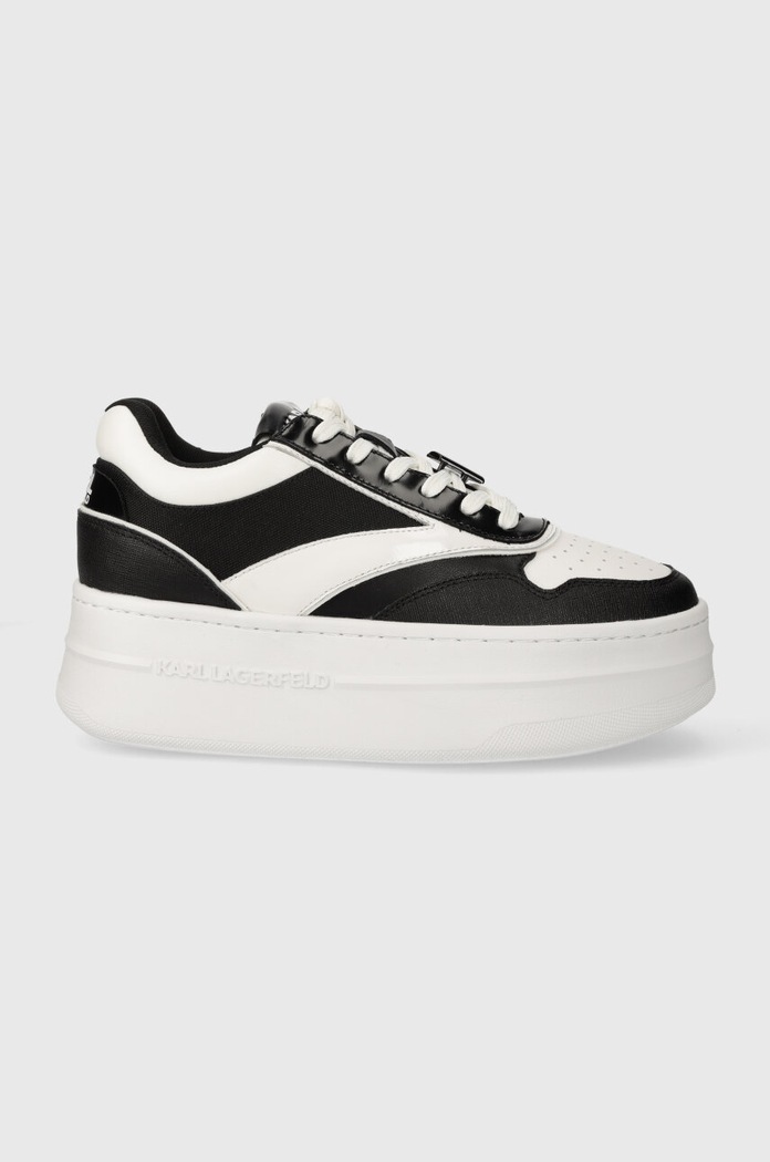 Karl Lagerfeld sneakersy KOBO III tekstylny czarny KL65020.001