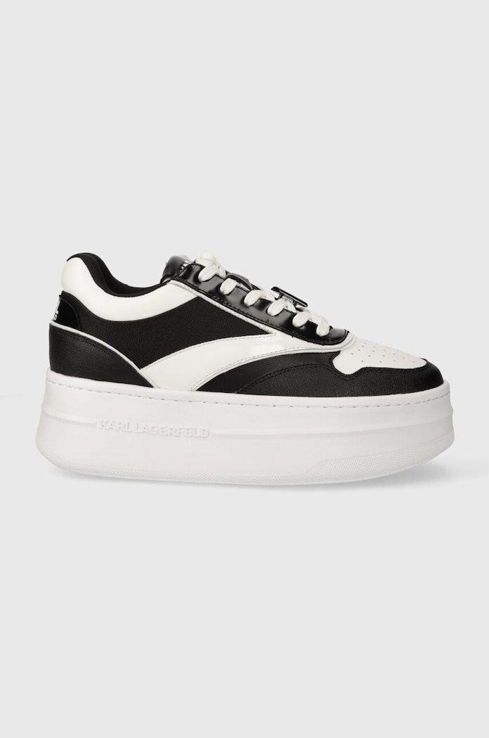 Karl Lagerfeld sneakersy KOBO III tekstylny czarny KL65020.001