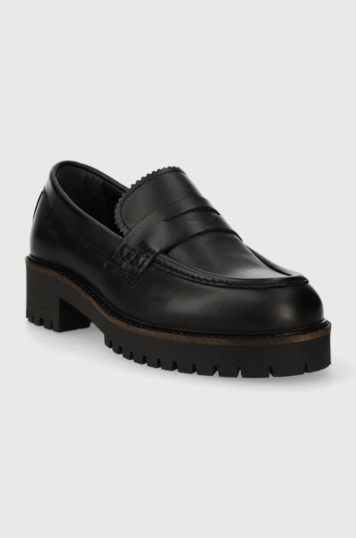 Barbour Mokasyny skórzane Norma LFO0672BK51 czarny SS24