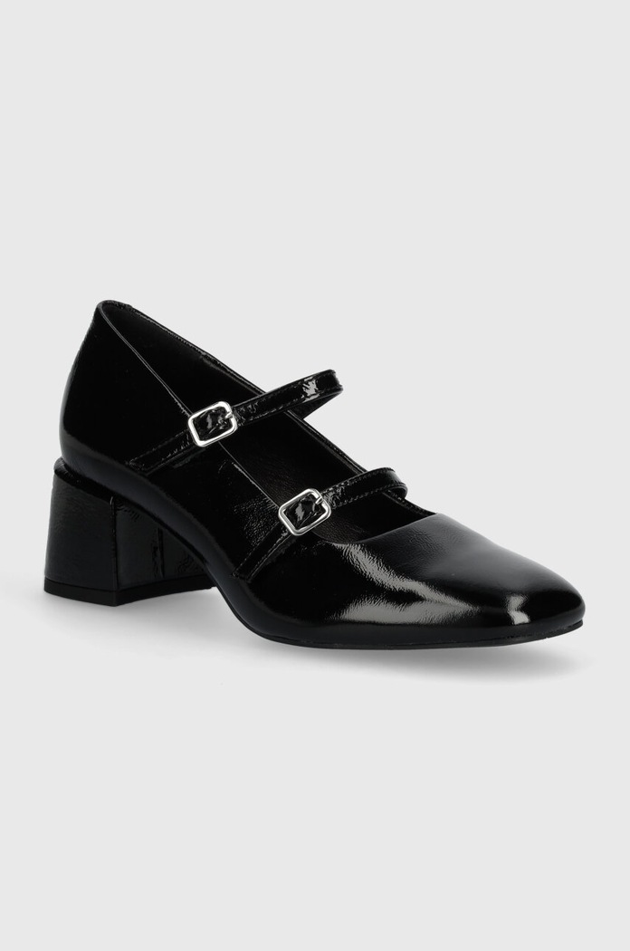 Usnjeni salonarji Vagabond Shoemakers ADISON Lakirano usnje črna 5739.160.20